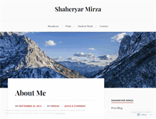 Tablet Screenshot of mirza9.wordpress.com