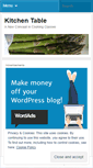 Mobile Screenshot of kitchentablegv.wordpress.com