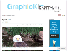 Tablet Screenshot of graphick.wordpress.com