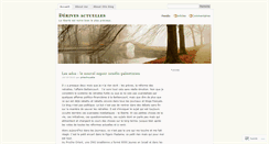 Desktop Screenshot of derivesactuelles.wordpress.com