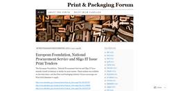 Desktop Screenshot of printpackforum.wordpress.com