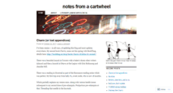 Desktop Screenshot of cartywheel.wordpress.com