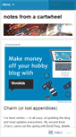 Mobile Screenshot of cartywheel.wordpress.com