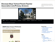 Tablet Screenshot of dbsptapd.wordpress.com