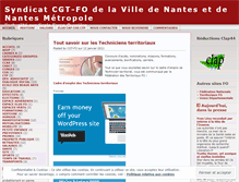 Tablet Screenshot of fonantes.wordpress.com