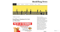 Desktop Screenshot of bookthugnews.wordpress.com