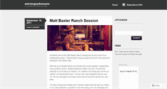Desktop Screenshot of antonioguedesmusic.wordpress.com