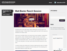 Tablet Screenshot of antonioguedesmusic.wordpress.com
