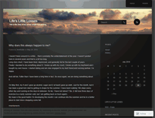 Tablet Screenshot of linenbabe.wordpress.com