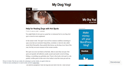 Desktop Screenshot of mydogyogi.wordpress.com