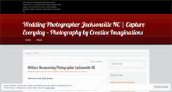 Desktop Screenshot of photographerjacksonvillenc.wordpress.com