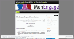 Desktop Screenshot of menengageasiapacific.wordpress.com