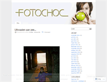 Tablet Screenshot of fotochoc.wordpress.com