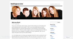Desktop Screenshot of leadingsuccess.wordpress.com