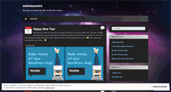 Desktop Screenshot of onlinesavers.wordpress.com