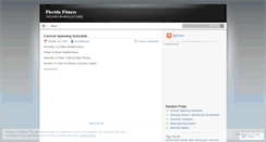 Desktop Screenshot of floridafitness.wordpress.com