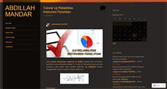 Desktop Screenshot of abdillahmandar.wordpress.com