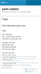 Mobile Screenshot of hitsarkisozleri.wordpress.com