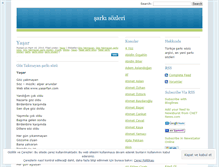 Tablet Screenshot of hitsarkisozleri.wordpress.com