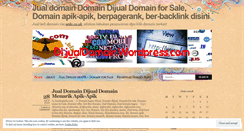 Desktop Screenshot of dijualdomain.wordpress.com