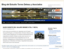 Tablet Screenshot of estudiotorresdeleau.wordpress.com