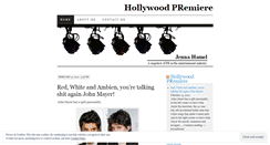 Desktop Screenshot of hollywoodpremiere.wordpress.com
