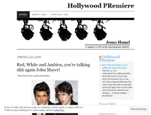 Tablet Screenshot of hollywoodpremiere.wordpress.com