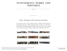 Tablet Screenshot of nuovofresco.wordpress.com
