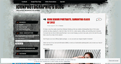 Desktop Screenshot of iconphotographic.wordpress.com