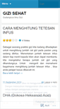 Mobile Screenshot of gizisehat.wordpress.com