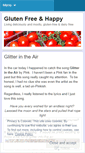 Mobile Screenshot of glutenfreeandhappy.wordpress.com