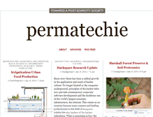 Tablet Screenshot of permatechie.wordpress.com