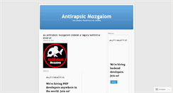 Desktop Screenshot of antirapsic.wordpress.com