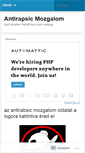 Mobile Screenshot of antirapsic.wordpress.com