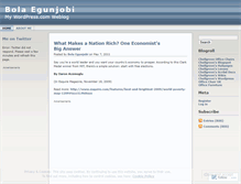 Tablet Screenshot of egunjobi.wordpress.com
