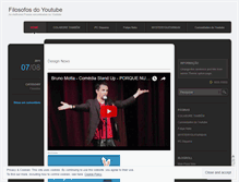 Tablet Screenshot of filosofosdoyoutube.wordpress.com