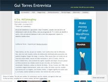 Tablet Screenshot of guitorres.wordpress.com