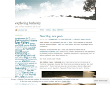Tablet Screenshot of exploringberkeley.wordpress.com