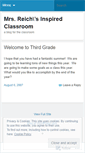 Mobile Screenshot of mrsreich.wordpress.com