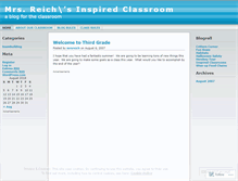 Tablet Screenshot of mrsreich.wordpress.com