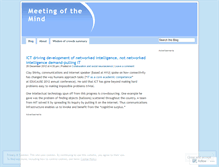 Tablet Screenshot of meetingofthemind.wordpress.com