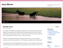 Tablet Screenshot of juicymoose2.wordpress.com