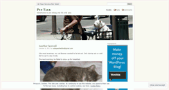 Desktop Screenshot of hoosierpet.wordpress.com