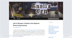 Desktop Screenshot of gnollsden.wordpress.com