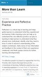 Mobile Screenshot of morethanlearn.wordpress.com