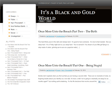 Tablet Screenshot of blackandgoldworld.wordpress.com