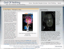 Tablet Screenshot of godofnothingnow.wordpress.com