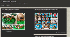 Desktop Screenshot of 2birdsandaboss.wordpress.com