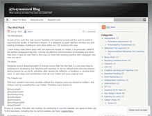 Tablet Screenshot of foxymusiced.wordpress.com