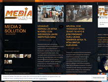 Tablet Screenshot of media2solution.wordpress.com